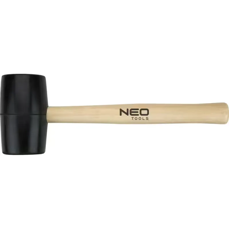 CIOCAN CAUCIUC FI=50 MM 340 G MAN LEMN (25-061)