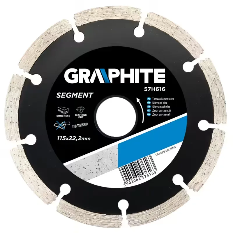 DISC DIAMANTAT 115 X 22MM SEGMENTAT (57H616)