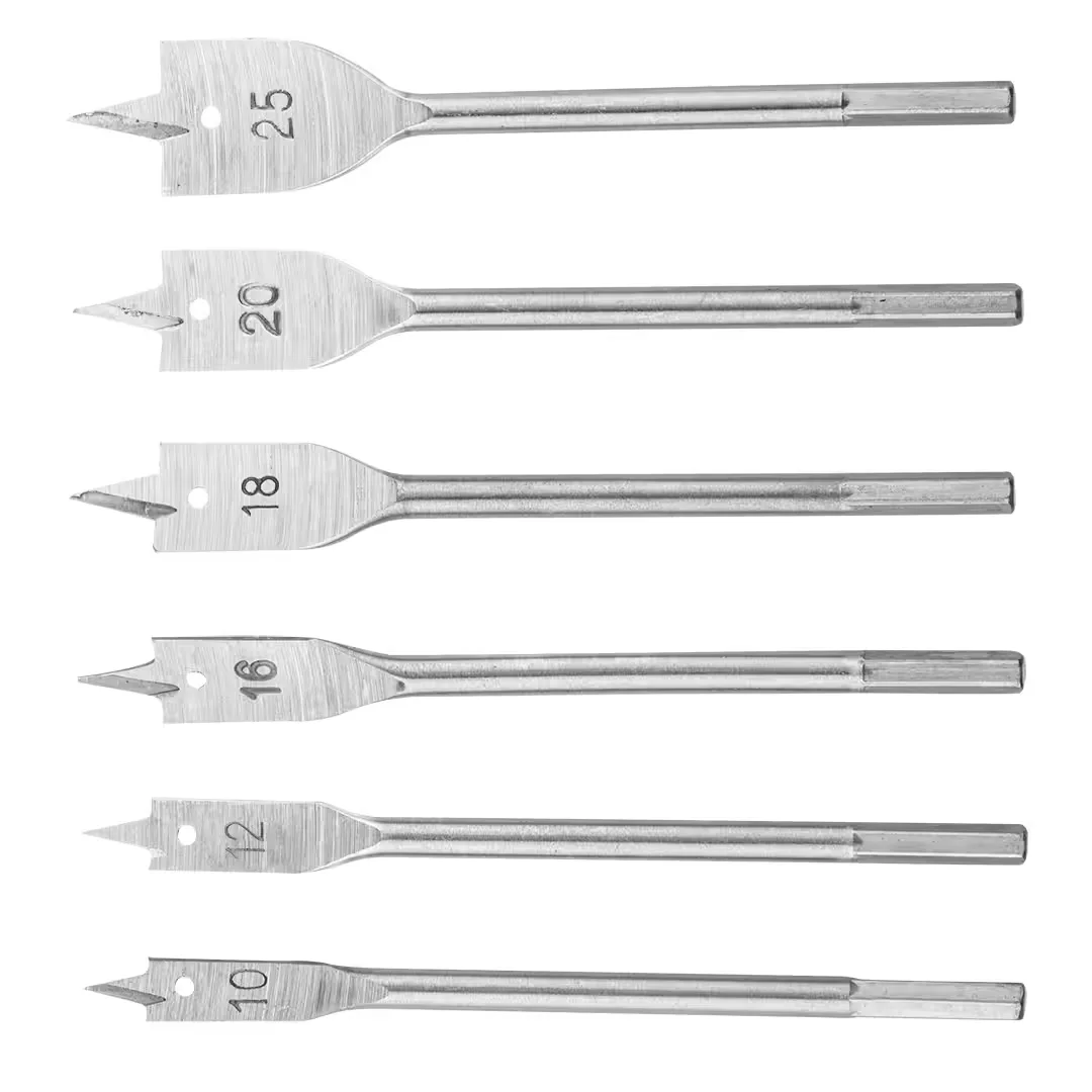 BURGHIU PLAT PENTRU LEMN SET 6 BUC (60H860)
