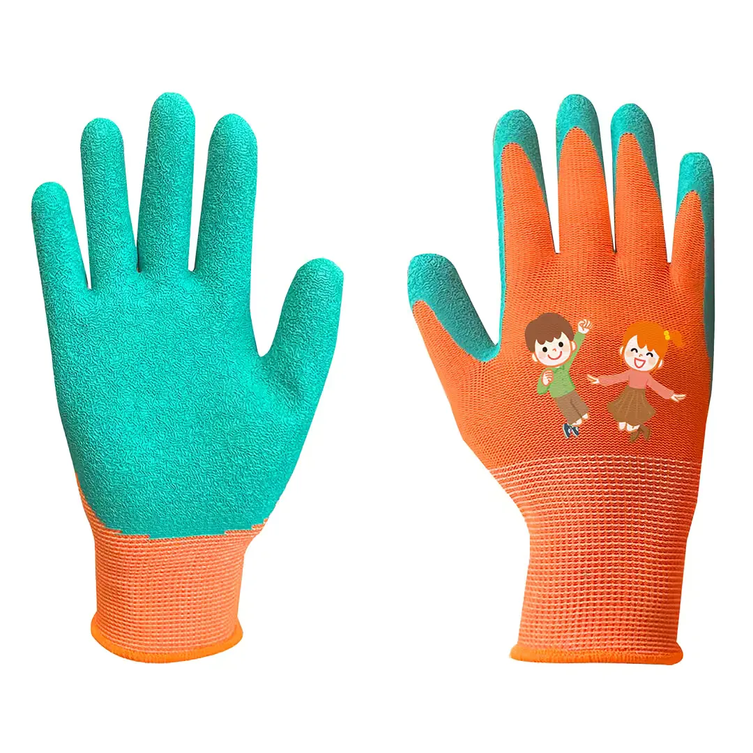 MANUSI LUCRU, POLIESTER CU LATEX (2 STRATURI) - 10 PER