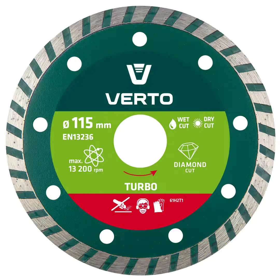 DISC DIAMANTAT 115MM,TURBO,PENTRU BCA (61H2T1)