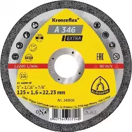 KLG DISC TAIERE A346 EXTRA 115*1.6 MM