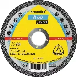 KLG DISC TAIERE A60 EXTRA 125*1 MM