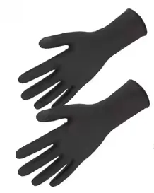 MANUSA NITRIL UNICA FOLOSINTA NEGRU 100B