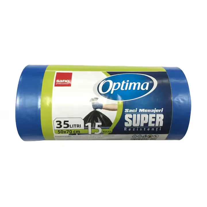 OPTIMA SACI SUPER 35L,15,50*70 ALBASTRI