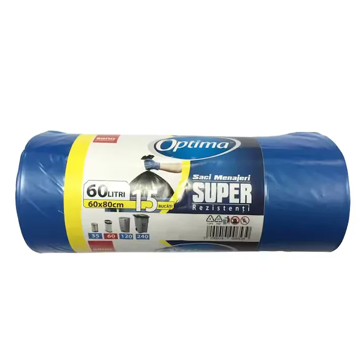 OPTIMA SACI SUPER 60L,15,60*80 ALBASTRI
