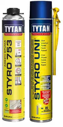 TYTAN STYRO 753 ADEZIV SPUMĂ PISTOL 750ML