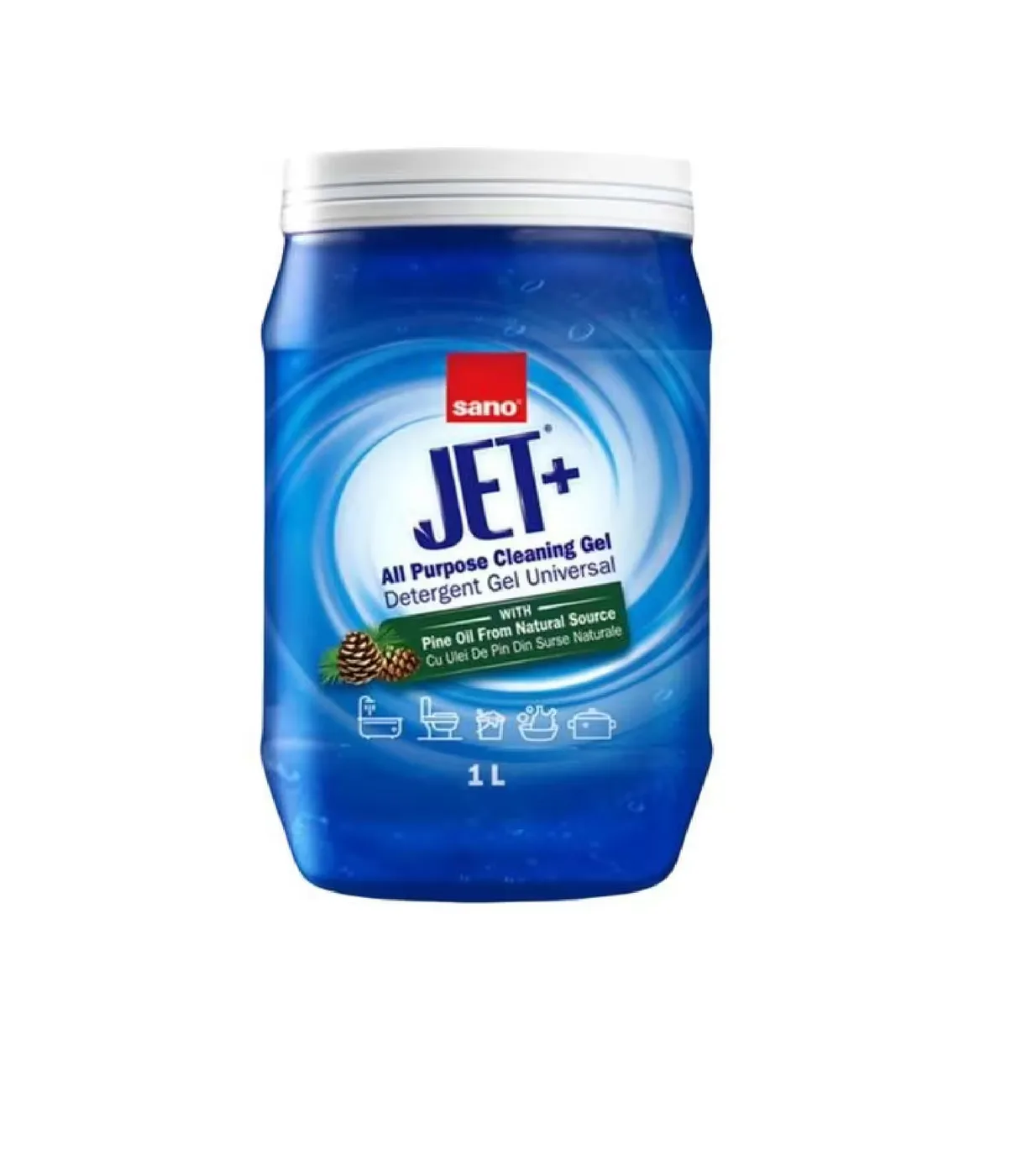 SANO JET DET UNIV GEL ULEI DE PIN 1L