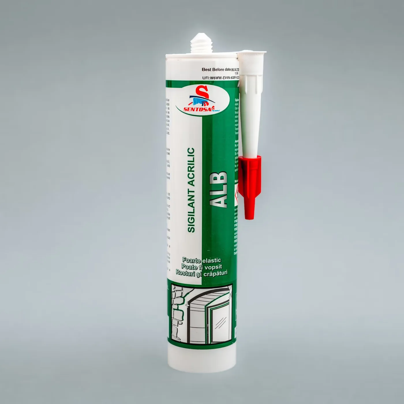 SIGILANT ACRILIC ALB SENTOSA 280ML