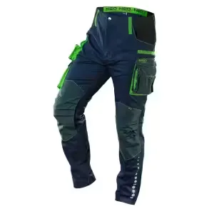 Pantaloni de lucru premium, 62% bumbac, 35% poliester, 3% elastan, marimea m (81-226-M)